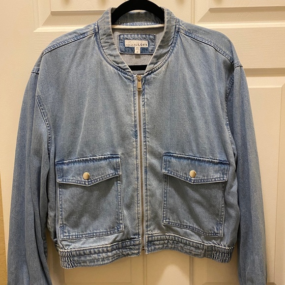 Denim Bomber Jacket - Picture 2 of 4